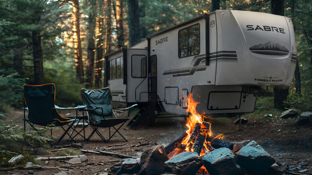 Roulotte fifth wheel Sabre 2026