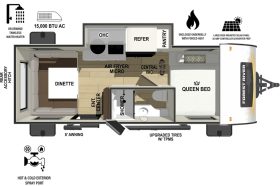 R-pod 190 floor plan