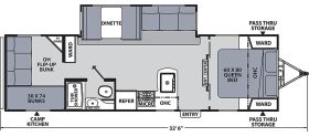 Apex 289TBSS 2020 floor plan