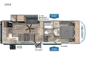 Arctic Wolf 23MLE 2024 (floor plan)