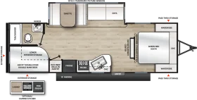 Aurora 26BHS 2027 Floor plan