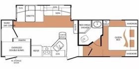 Cougar 27SAB 2010 Floorplan
