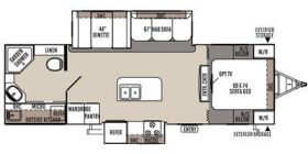 Flagstaff 26RBSS 2015 (Floor plan)