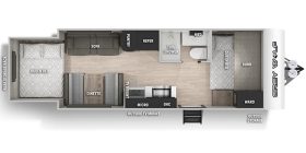 Grey Wolf 19SM 2021 73886 (Floor plan)