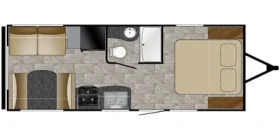 Pioneer 210RD 2018 floor plan