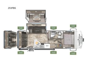 Puma 253FBS 2016 FLOOR PLAN