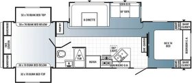 Puma 31DBTS 2011 floorplan