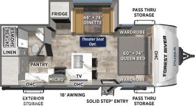 Puma Tracks 232UD 2026 (Floor plan)