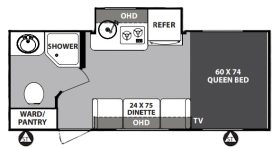 R-Pod RP-180 2020 (Floor plan)
