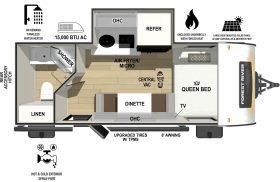 Rpod RP-180 Floor plan