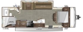 Starcraft 26BHS 2023 (Floor plan)