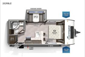 Surveyor 202RBLE 2021 floor plan