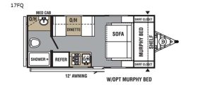 Viking 17FQ 2020 floor plan