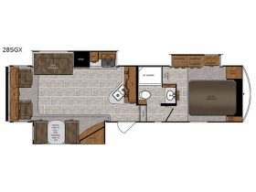 Wildcat 28SGX 2019(Floor plan)