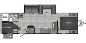 Zinger 280BH 2021 (Floor plan)