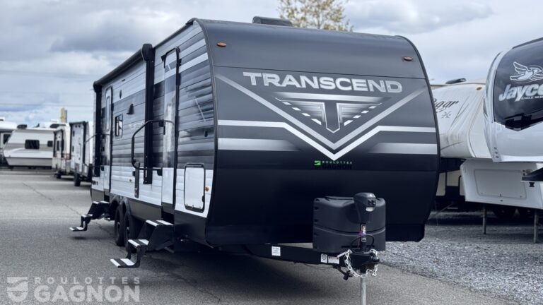 Roulotte de voyage usagée Transcend 265BH 2022 à vendre chez Roulottes Gagnon